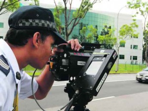 List of Roads in Singapore where Traffic Police may Deployed Laser Speed Camera Talk Cock Sing Song