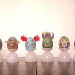 Creative Easter Eggs Designs Talk Cock Sing Song