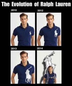 Ralph Lauren Logo getting Bigger Over the Years Talk Cock Sing Song