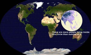 World Population Distribution Talk Cock Sing Song