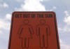 Funny Sign in Singapore Talk Cock Sing Song