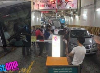 Female Driver Blocks Lot 1 Carpark Exit for Over an Hour Talk Cock Sing Song
