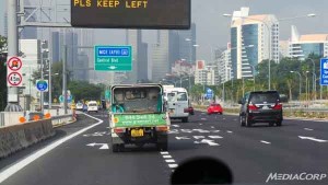 Traffic Conditions on MCE Improves Talk Cock Sing Song