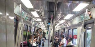 Singapore Strips Naked Man on MRT Train Arrested Talk Cock Sing Song