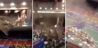 Ceiling Collapses During Badminton Competition in Vietnam Talk Cock Sing Song