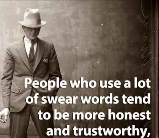 Swearing People are more Honest and Trustworthy Talk Cock Sing Song