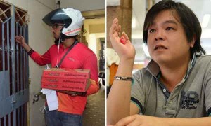 Jover Chew Pizza and McDonald Epic Prank Talk Cock Sing Song