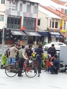 Three Boys Handcuffed for Theft Along East Coast Road Talk Cock Sing Song