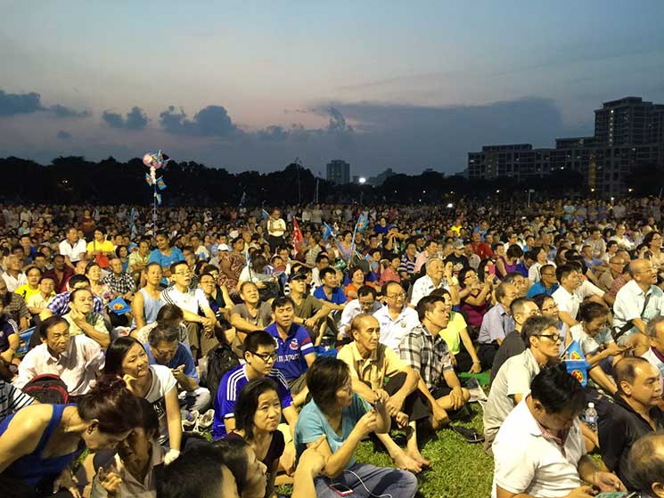 GE2015 Workers' Party 2nd Sep 2015 Rally at Hougang Talk Cock Sing Song 01