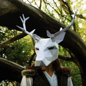 Cool Paper Masks by Wintercroft Talk Cock SIng Song