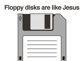 Floppy Disks are Jesus, if You Know What Floppy Disks are Talk Cock Sing Song