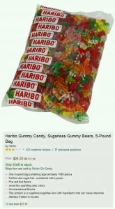 Funny Amazon Haribo Gummy Bear Reviews Talk Cock Sing Song