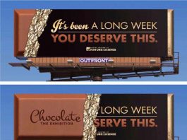Denver Museum of Nature & Science Chocolate Exhibition Billboard Ads Talk Cock Sing Song