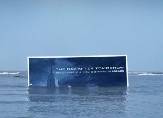 The Day After Tomorrow Movie Creative Billboard Ad Talk Cock Sing Song