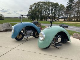 Volkswagen Beetle Motorcycle Talk Cock Sing Song