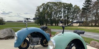 Volkswagen Beetle Motorcycle Talk Cock Sing Song