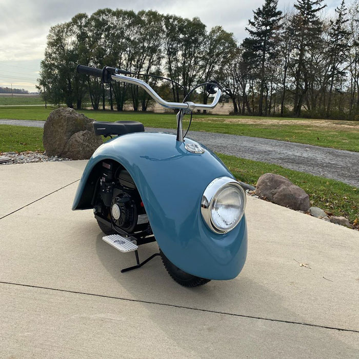 Volkswagen Beetle Motorcycle Talk Cock Sing Song