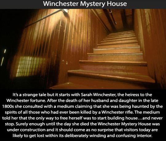Creepy Places on Earth - Winchester Mystery House Talk Cock Sing Song
