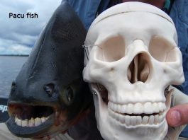 Weird Creature around the World - Pacu Fish